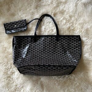 New Goyard Anjou GM bag - black